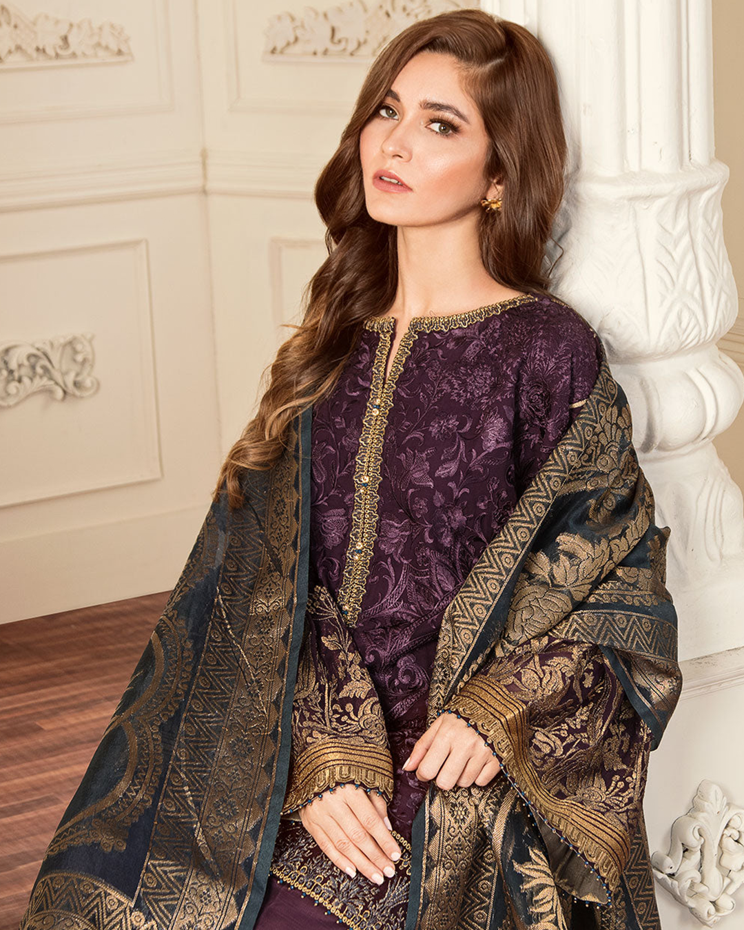 EMBROIDERED CHIFFON Article-31